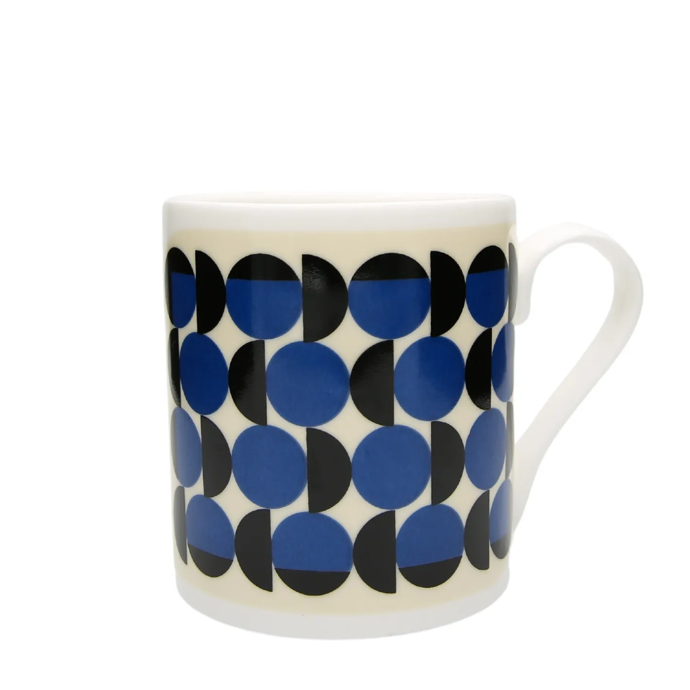 Keith Brymer Jones Frances Collett | Mugs & Cups^Frances Collett - Medium Ceramic Mug 275ml - Pinball