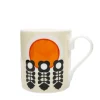 Keith Brymer Jones Frances Collett | Mugs & Cups^Frances Collett - Medium Ceramic Mug 275ml - Retro Sun Flower