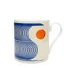 Keith Brymer Jones Frances Collett | Mugs & Cups^Frances Collett - Medium Ceramic Mug 275ml - Surf's Up