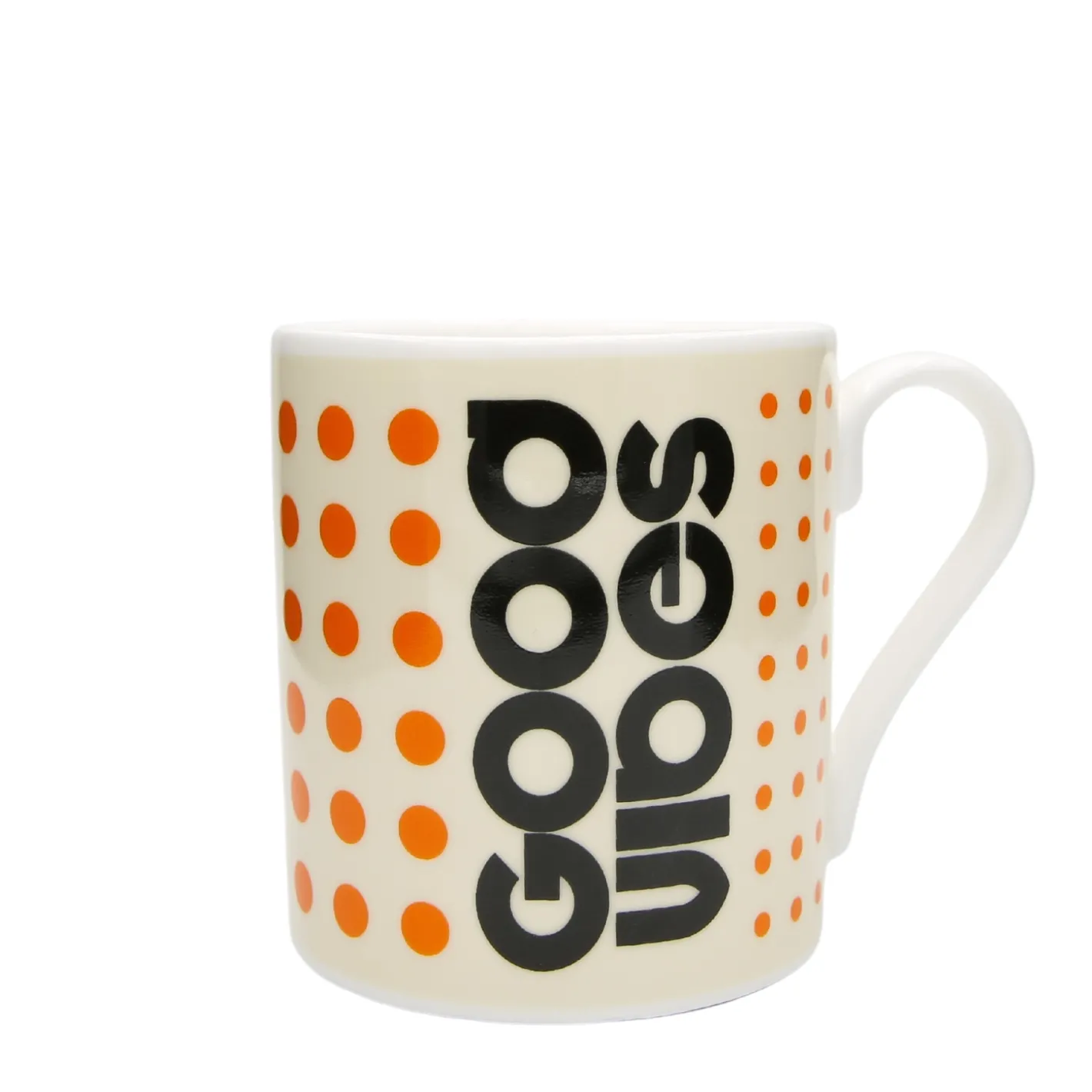 Keith Brymer Jones Frances Collett | Mugs & Cups^Frances Collett - Medium Ceramic Mug 275ml - Good Vibes