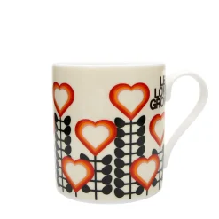 Keith Brymer Jones Frances Collett | Mugs & Cups^Frances Collett - Medium Ceramic Mug 275ml - Let Love Grow