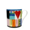 Keith Brymer Jones Frances Collett | Mugs & Cups^Frances Collett - Medium Ceramic Mug 275ml - One Love