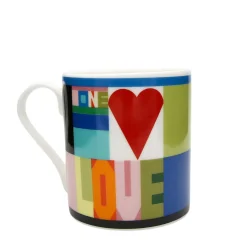 Keith Brymer Jones Frances Collett | Mugs & Cups^Frances Collett - Medium Ceramic Mug 275ml - One Love