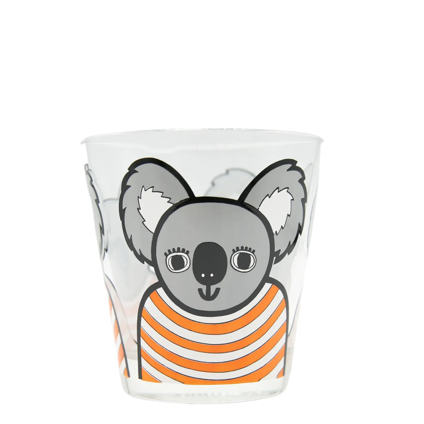 Keith Brymer Jones Jane Foster | Glass Tumblers^Jane Foster - Animal Glass Tumbler - Koala - 250ml