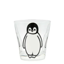 Keith Brymer Jones Jane Foster | Glass Tumblers^Jane Foster - Animal Glass Tumbler - Baby Penguin - 250ml