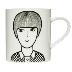 Keith Brymer Jones Jane Foster | Mugs & Cups^Jane Foster - Ceramic Mug - Mary Quant - 360ml