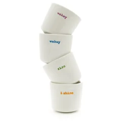 Keith Brymer Jones Keith Brymer Jones | Serveware^- Egg Cup Set of 4 - wakey wakey...