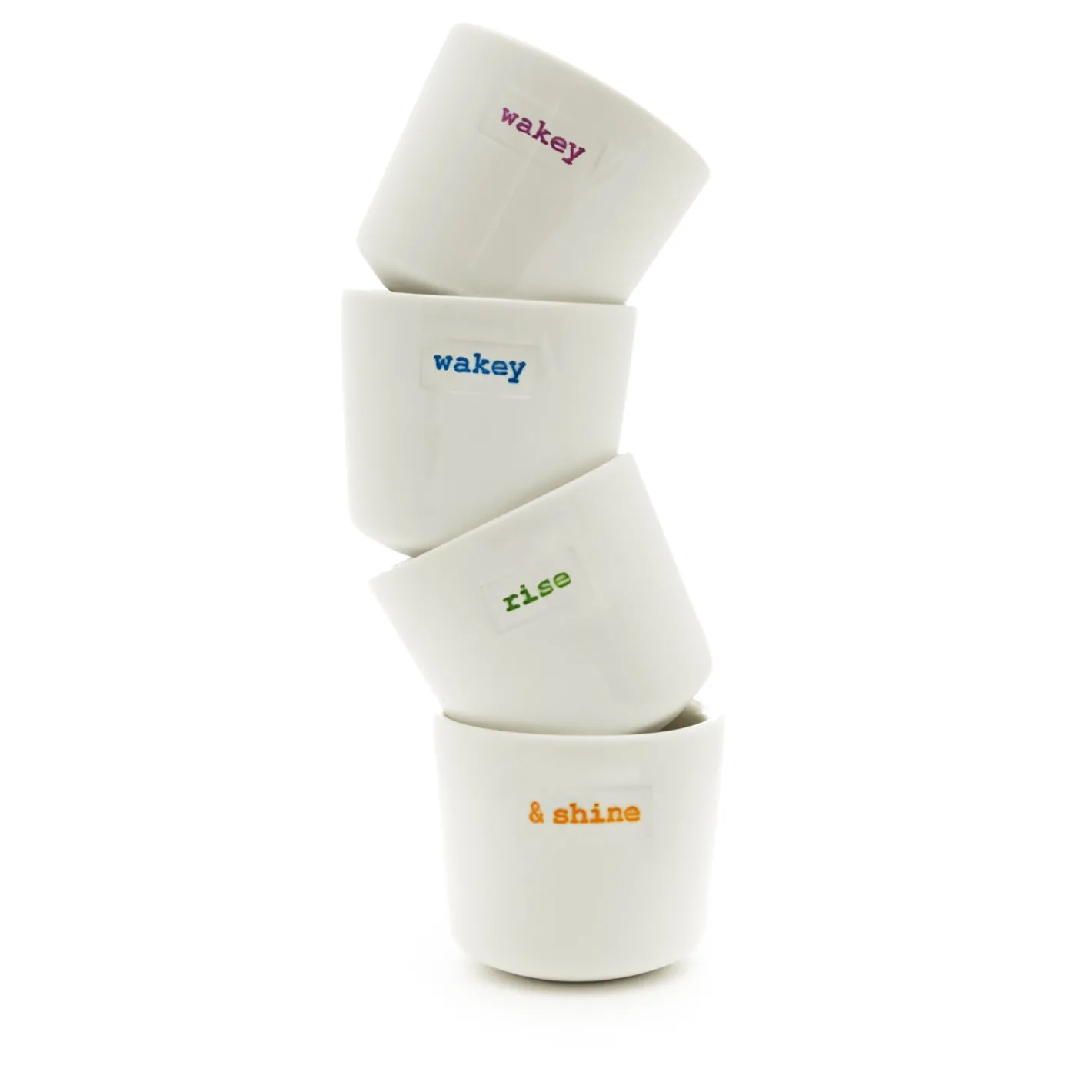 Keith Brymer Jones Keith Brymer Jones | Serveware^- Egg Cup Set of 4 - wakey wakey...
