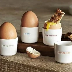 Keith Brymer Jones Keith Brymer Jones | Serveware^- Egg Cup Set of 4 - what came first...