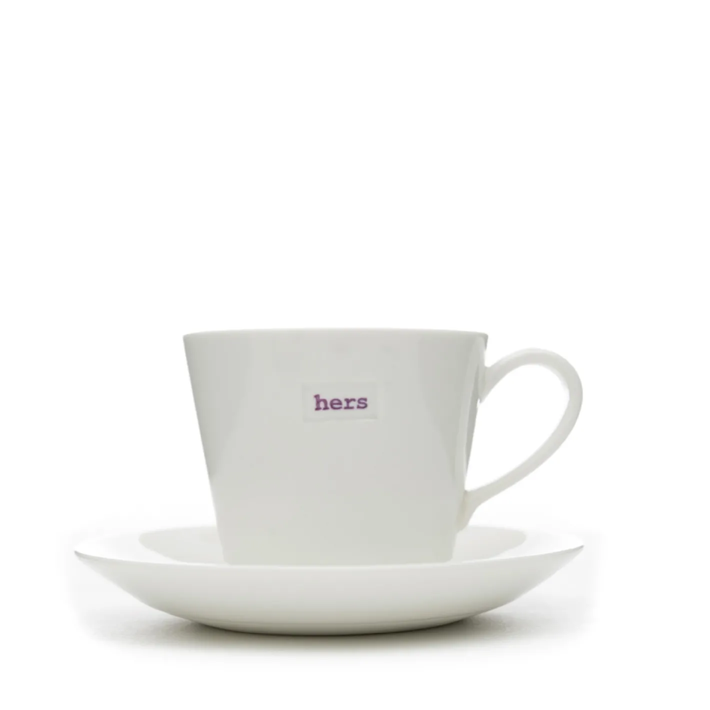 Keith Brymer Jones Keith Brymer Jones | Mugs & Cups^- Espresso Cup Pair - his & hers - 100ml