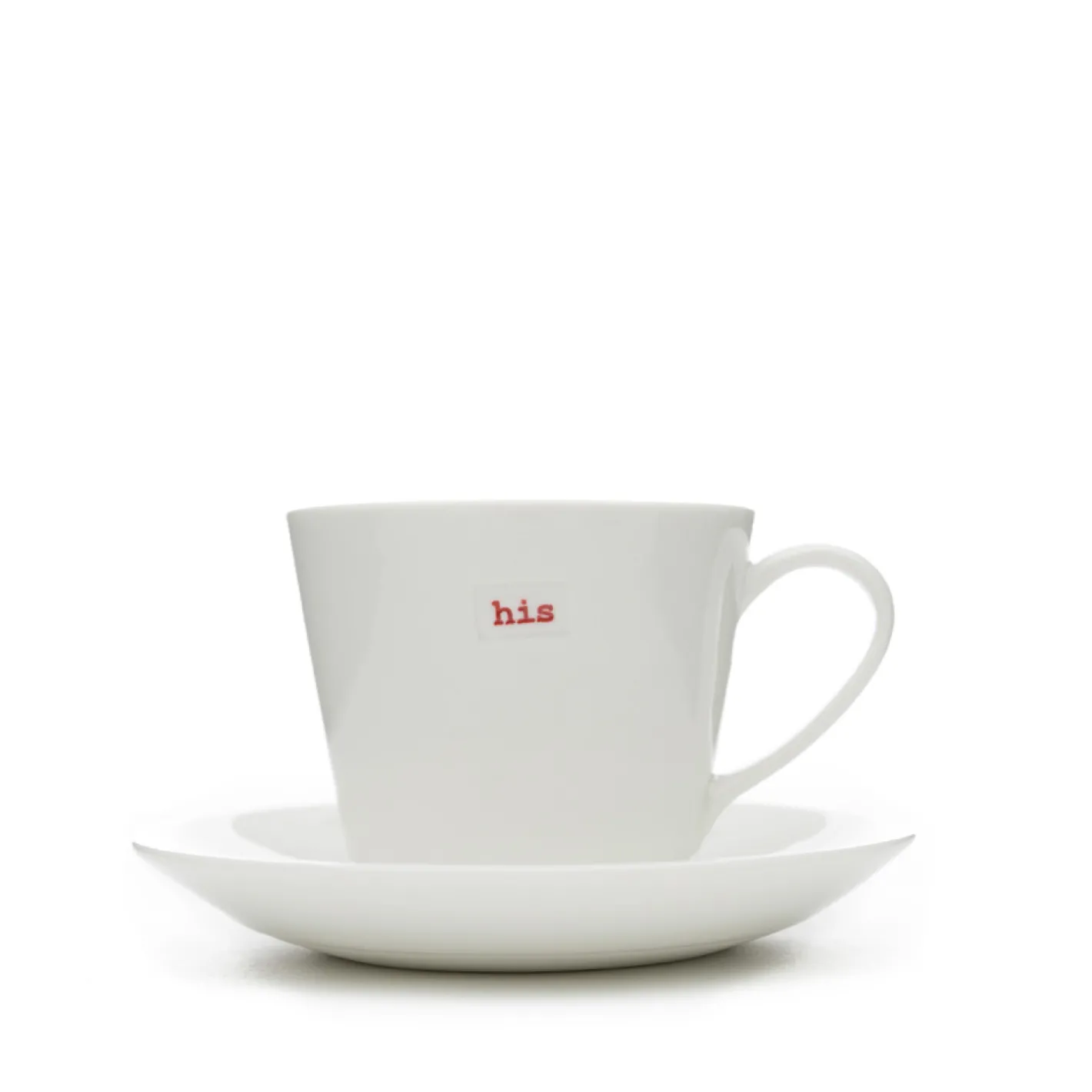 Keith Brymer Jones Keith Brymer Jones | Mugs & Cups^- Espresso Cup Pair - his & hers - 100ml