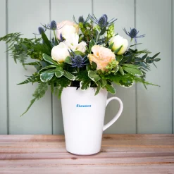 Keith Brymer Jones Keith Brymer Jones | Serveware^- Extra Large Jug - flowers - 1,000ml