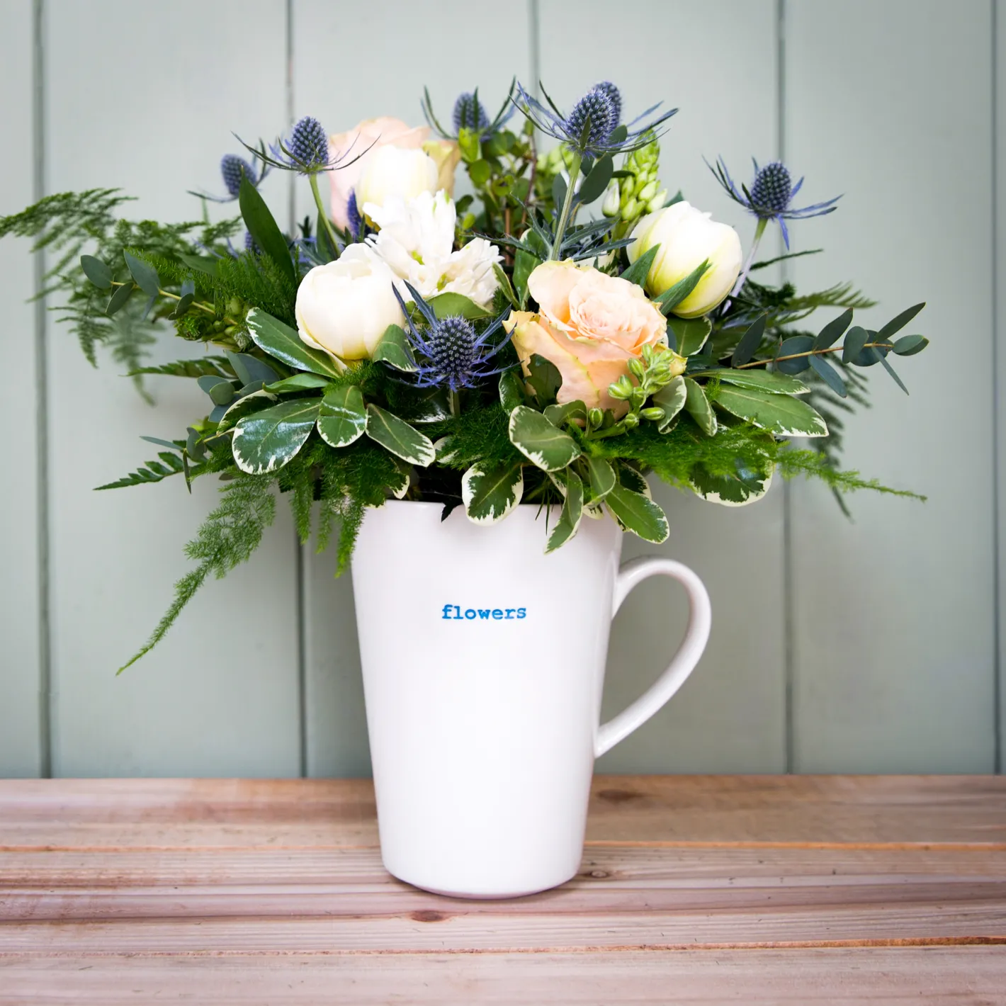 Keith Brymer Jones Keith Brymer Jones | Serveware^- Extra Large Jug - flowers - 1,000ml