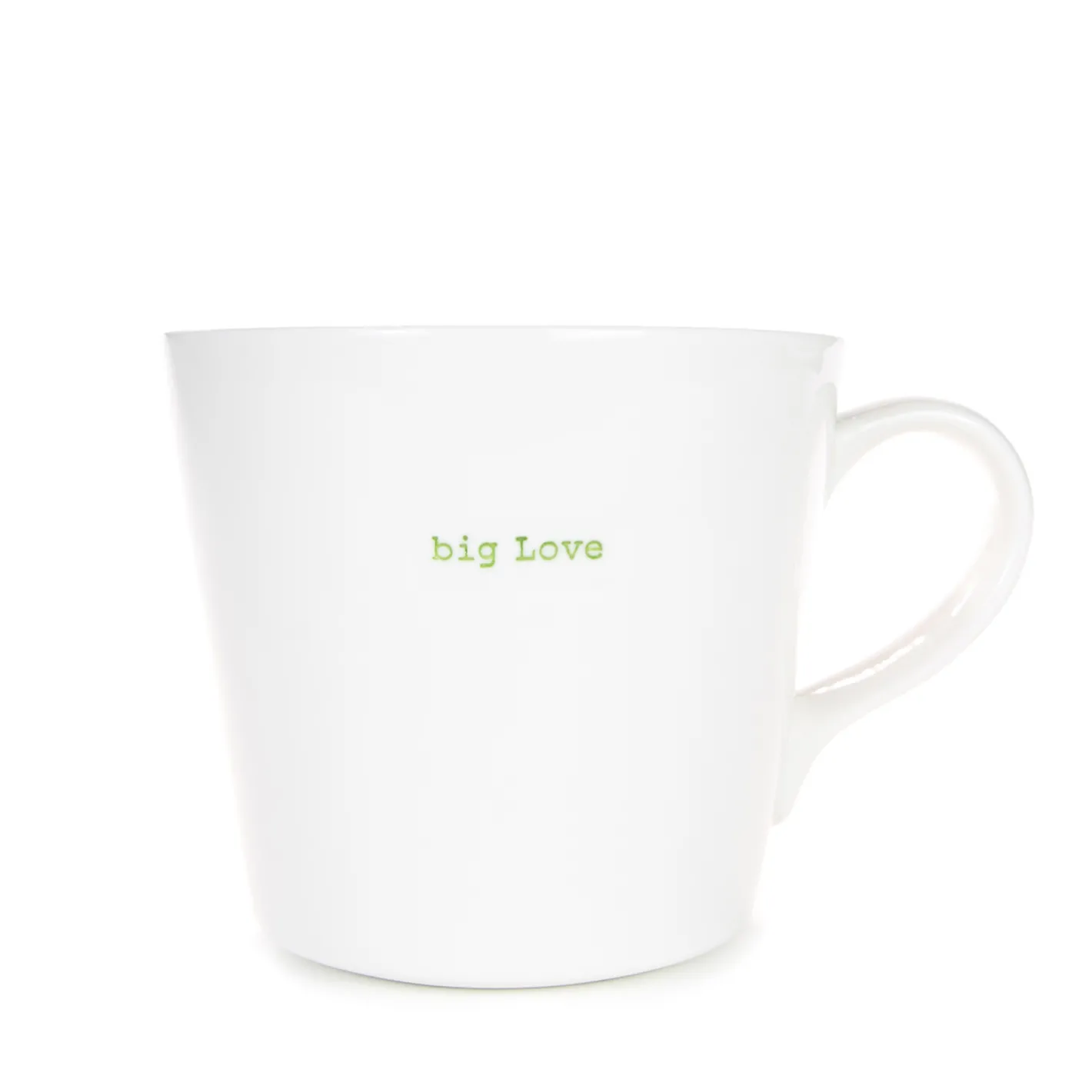 Keith Brymer Jones Keith Brymer Jones | Mugs & Cups^- Large Mug - big Love (green) - 500ml