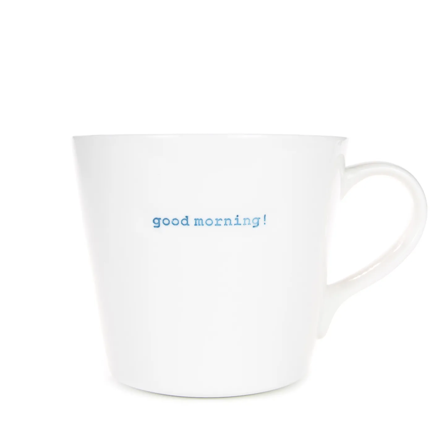 Keith Brymer Jones Keith Brymer Jones | Mugs & Cups^- Large Mug - good morning! (blue) - 500ml
