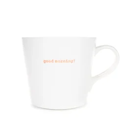 Keith Brymer Jones Keith Brymer Jones | Mugs & Cups^- Large Mug - good morning! (orange) - 500ml