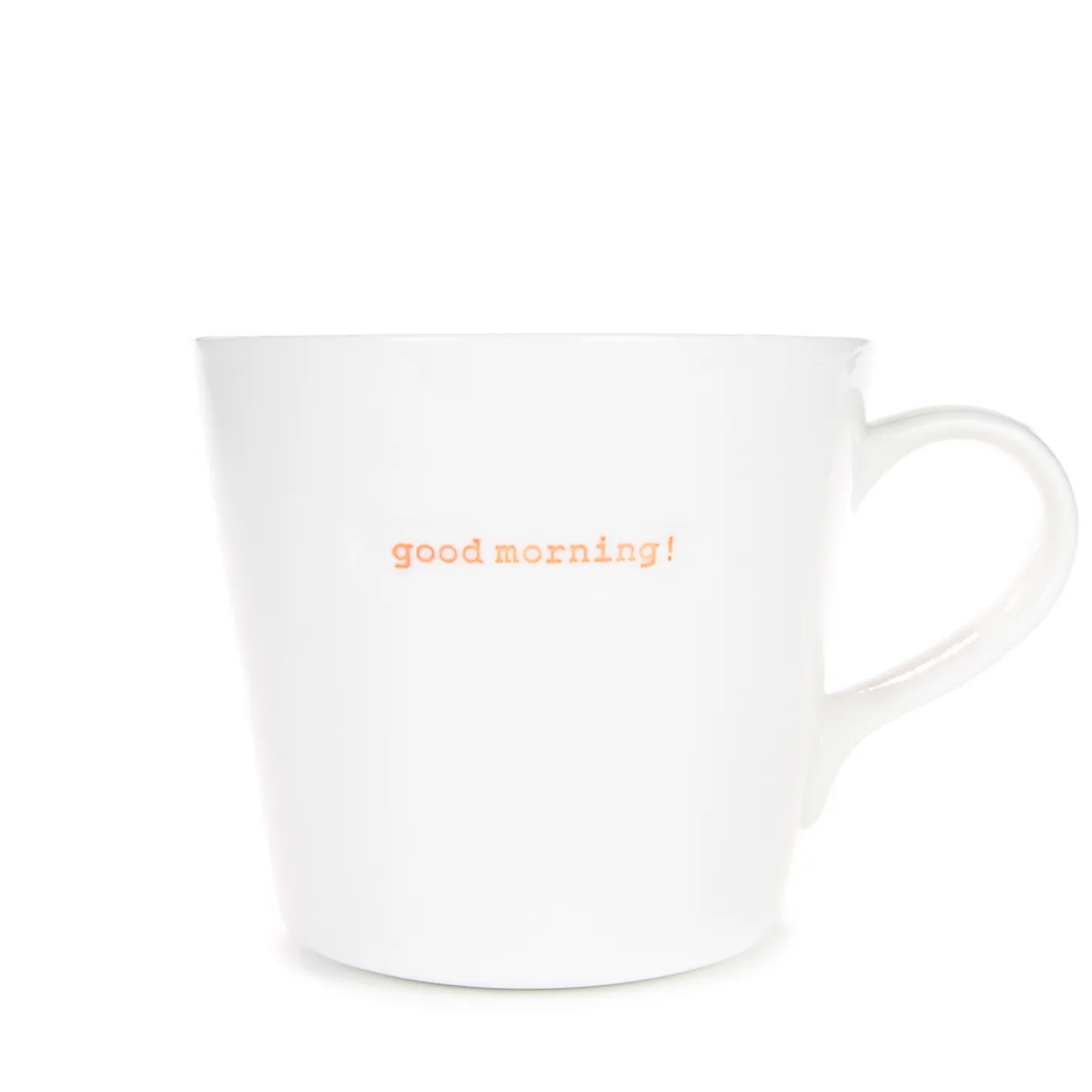 Keith Brymer Jones Keith Brymer Jones | Mugs & Cups^- Large Mug - good morning! (orange) - 500ml