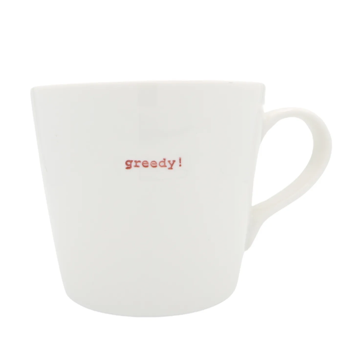 Keith Brymer Jones Keith Brymer Jones | Mugs & Cups^- Large Mug - greedy! - 500ml