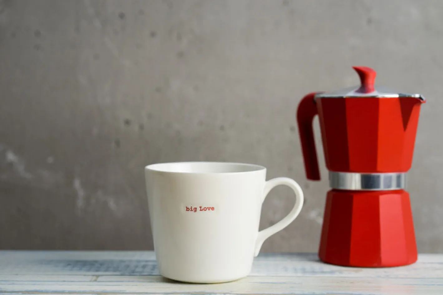 Keith Brymer Jones Keith Brymer Jones | Mugs & Cups^- Large Mug - big Love (red) - 500ml