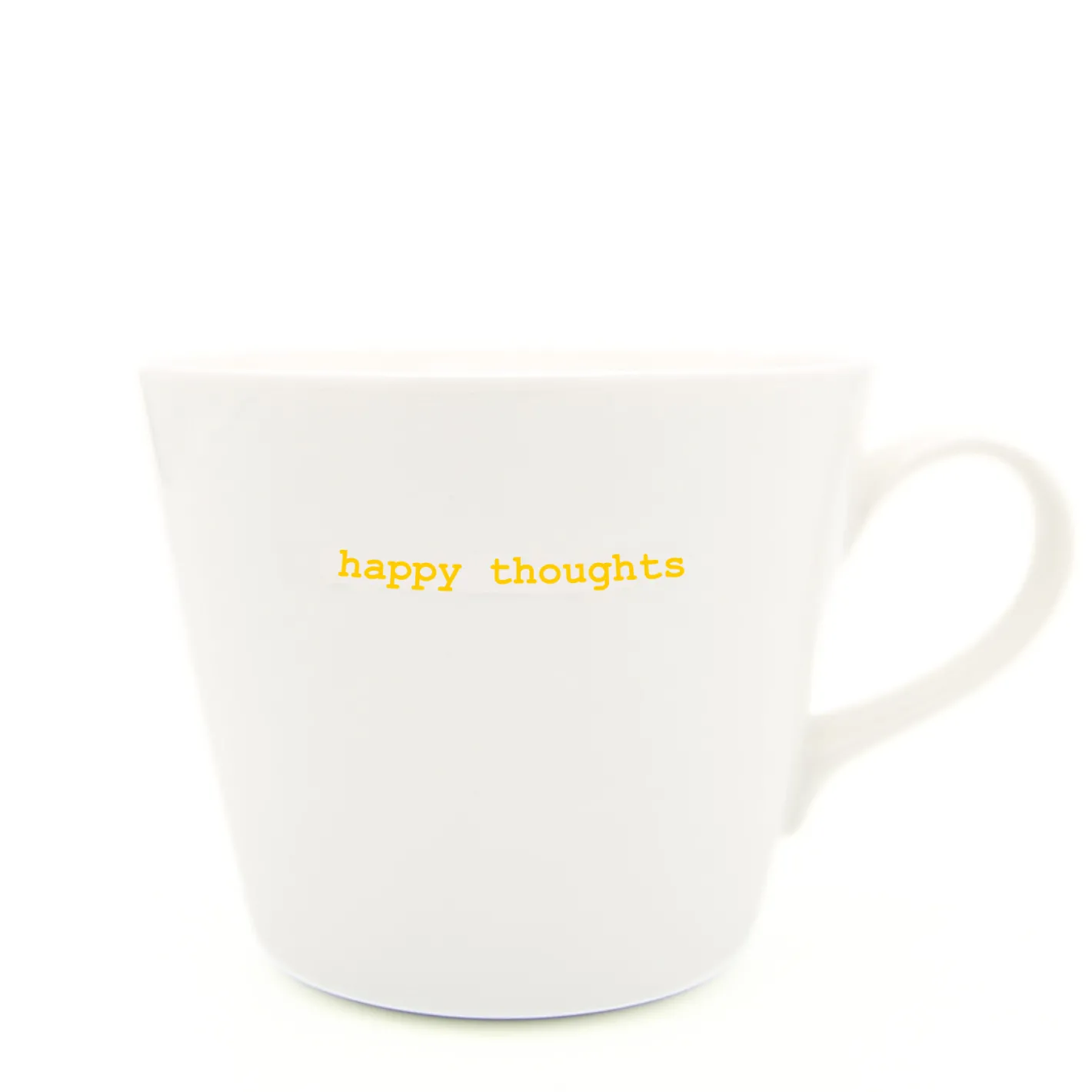 Keith Brymer Jones Keith Brymer Jones | Mugs & Cups^- Medium Mug - happy thoughts - 350ml