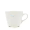 Keith Brymer Jones Keith Brymer Jones | Mugs & Cups^- Medium Mug - happy! (blue) - 350ml