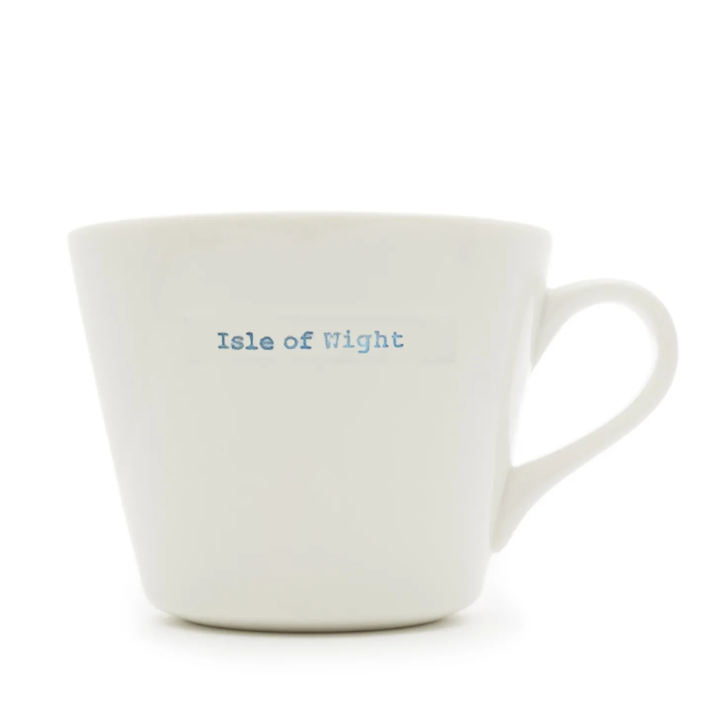 Keith Brymer Jones Keith Brymer Jones | Mugs & Cups^- Medium Mug - Isle of Wight (blue) - 350ml