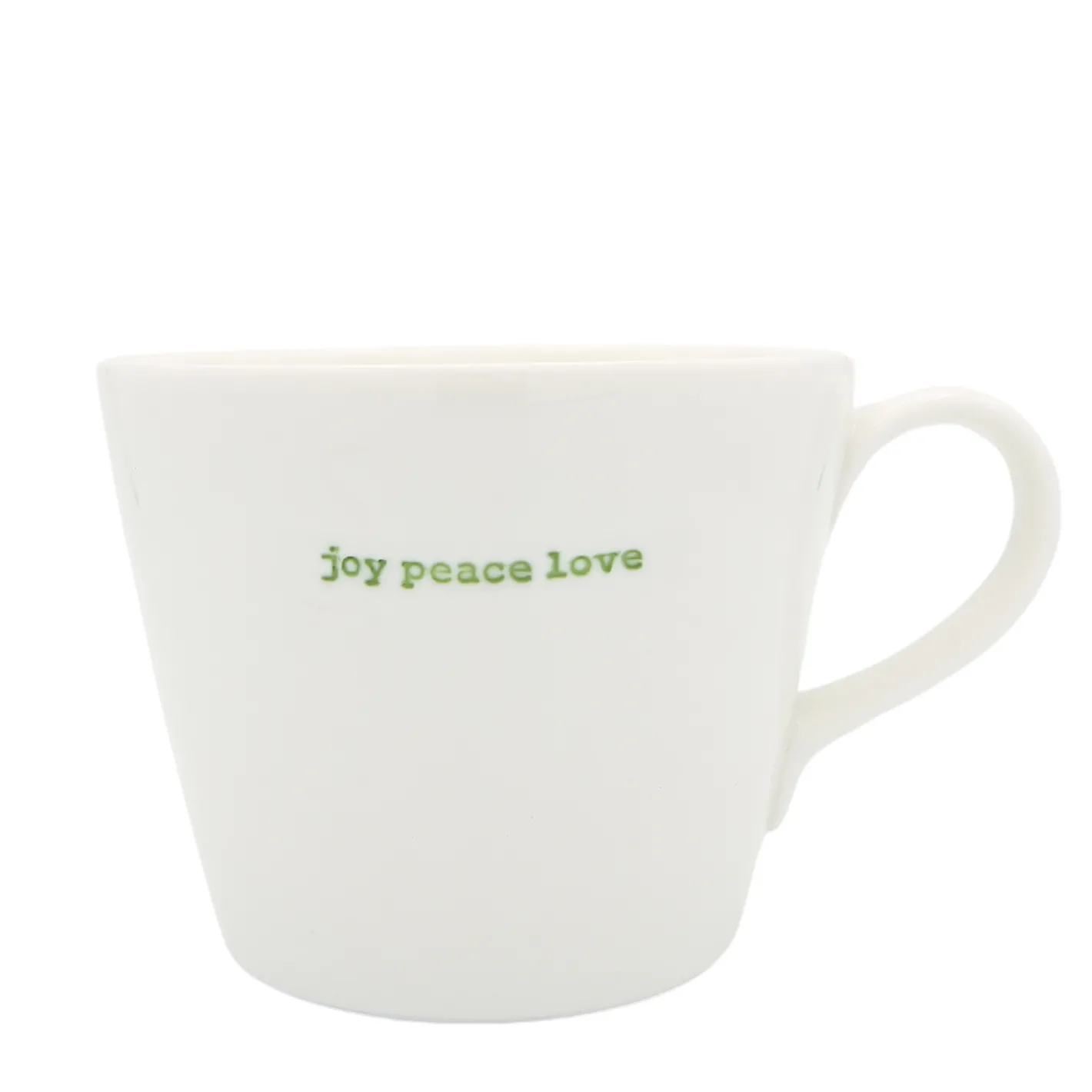 Keith Brymer Jones Keith Brymer Jones | Mugs & Cups^- Medium Mug - joy peace love - 350ml