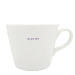 Keith Brymer Jones Keith Brymer Jones | Mugs & Cups^- Medium Mug - kiss me - 350ml