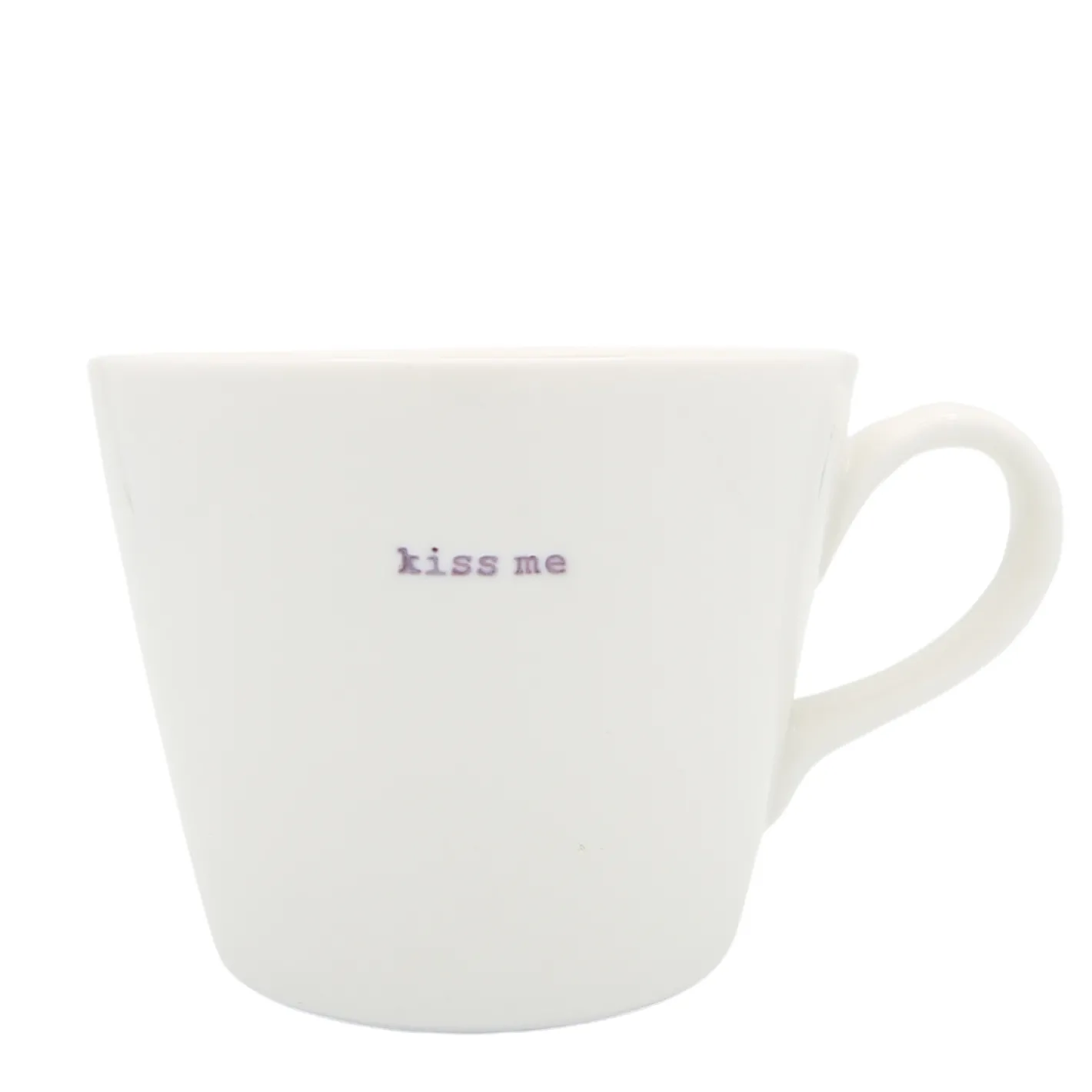 Keith Brymer Jones Keith Brymer Jones | Mugs & Cups^- Medium Mug - kiss me - 350ml