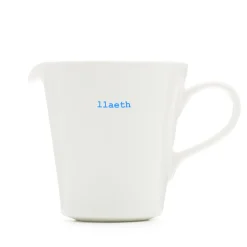 Keith Brymer Jones Keith Brymer Jones | Serveware^- Medium Milk Jug - llaeth (Welsh) - 250ml