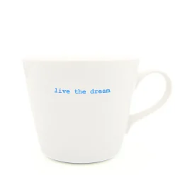 Keith Brymer Jones Keith Brymer Jones | Mugs & Cups^- Medium Mug - live the dream - 350ml