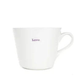 Keith Brymer Jones Keith Brymer Jones | Mugs & Cups^- Medium Mug - Love (lilac) - 350ml