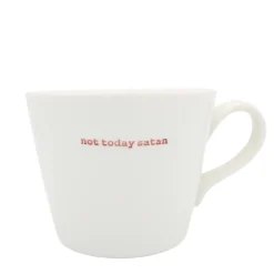 Keith Brymer Jones Keith Brymer Jones | Mugs & Cups^- Medium Mug - not today satan - 350ml