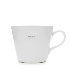 Keith Brymer Jones Keith Brymer Jones | Mugs & Cups^- Medium Mug - relax! - 350ml