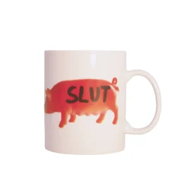 Keith Brymer Jones Keith Brymer Jones | Mugs & Cups^- Medium Mug - Slut Pig (Blunt) - 350ml