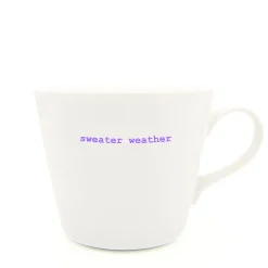 Keith Brymer Jones Keith Brymer Jones | Mugs & Cups^- Medium Mug - sweater weather - 350ml