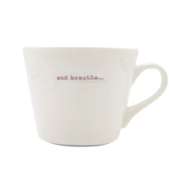 Keith Brymer Jones Keith Brymer Jones | Mugs & Cups^- Medium Mug - and breathe... - 350ml