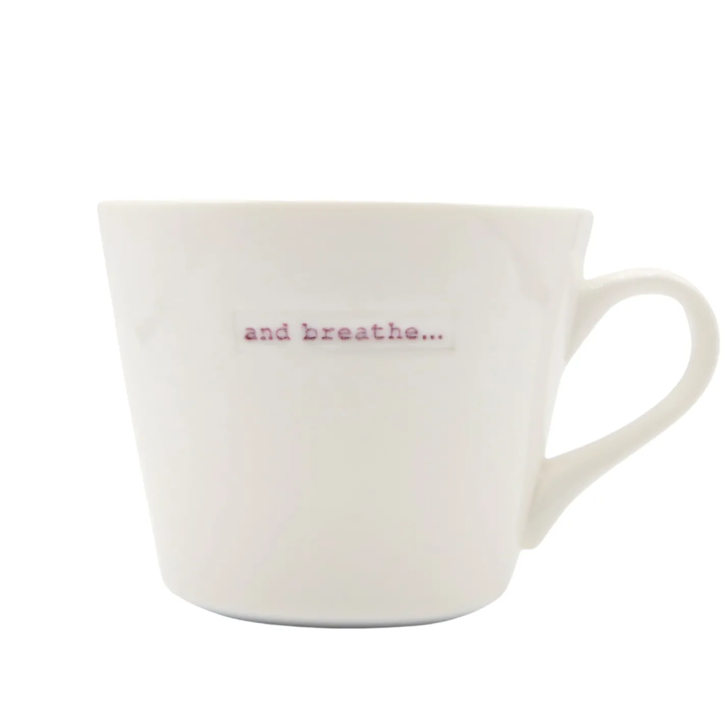 Keith Brymer Jones Keith Brymer Jones | Mugs & Cups^- Medium Mug - and breathe... - 350ml