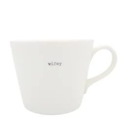 Keith Brymer Jones Keith Brymer Jones | Mugs & Cups^- Medium Mug - wifey - 350ml