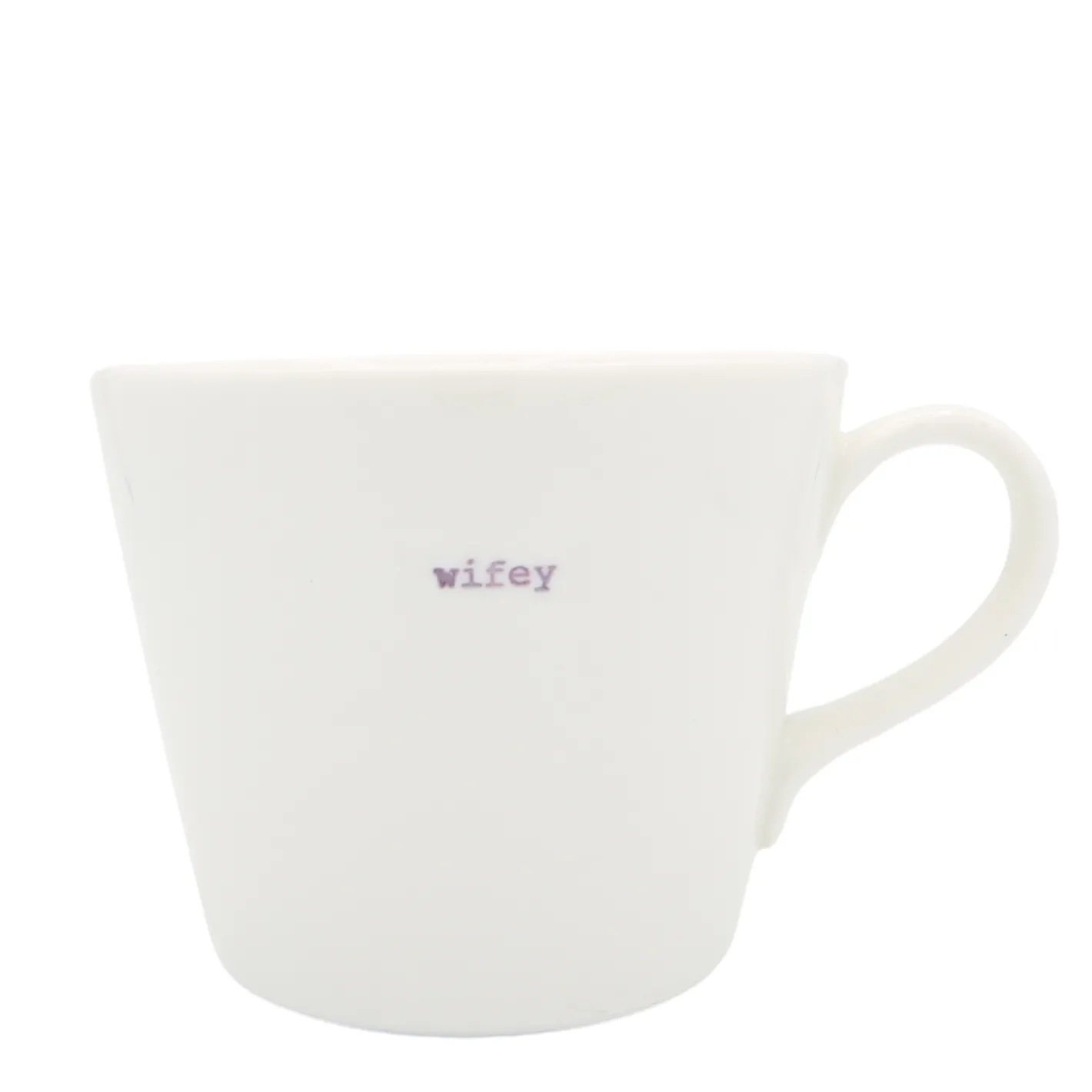 Keith Brymer Jones Keith Brymer Jones | Mugs & Cups^- Medium Mug - wifey - 350ml