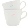 Keith Brymer Jones Keith Brymer Jones | Mugs & Cups^- Medium Mug Pair - Lord & Lady - 350ml