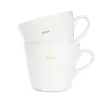 Keith Brymer Jones Keith Brymer Jones | Mugs & Cups^- Medium Mug Pair - rise & shine - 350ml