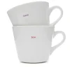 Keith Brymer Jones Keith Brymer Jones | Mugs & Cups^- Medium Mug Pair - his & hers - 350ml