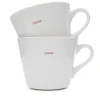 Keith Brymer Jones Keith Brymer Jones | Mugs & Cups^- Medium Mug Pair - Love & Love - 350ml