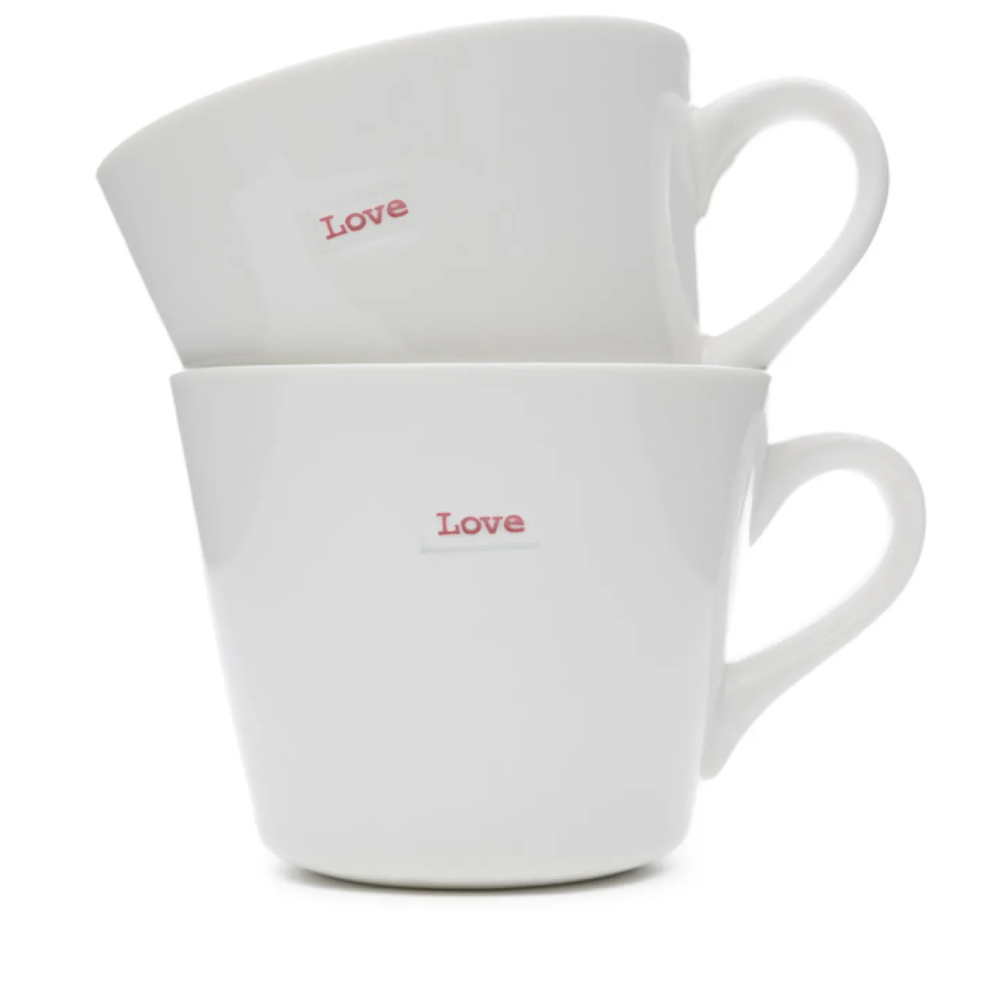 Keith Brymer Jones Keith Brymer Jones | Mugs & Cups^- Medium Mug Pair - Love & Love - 350ml