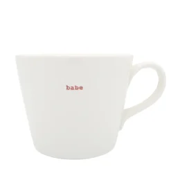 Keith Brymer Jones Keith Brymer Jones | Mugs & Cups^- Medium Mug - babe (red) - 350ml