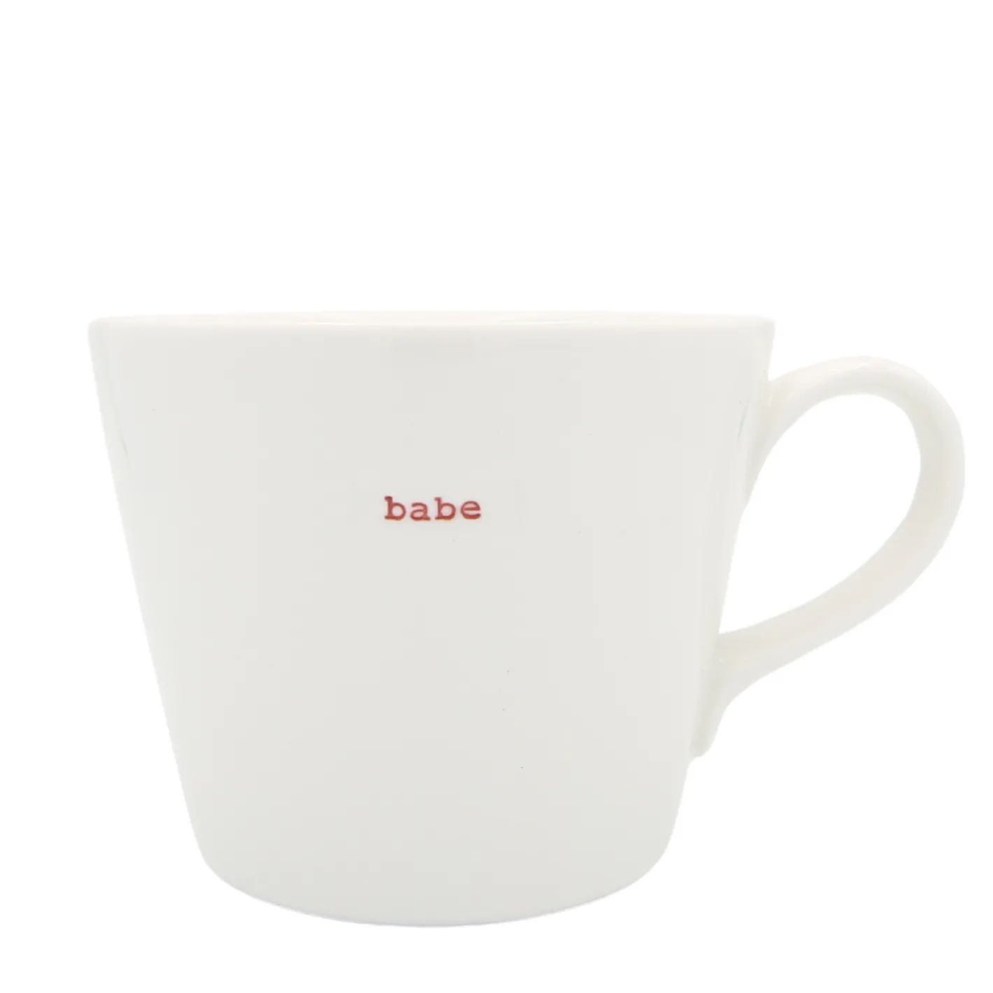 Keith Brymer Jones Keith Brymer Jones | Mugs & Cups^- Medium Mug - babe (red) - 350ml
