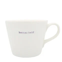 Keith Brymer Jones Keith Brymer Jones | Mugs & Cups^- Medium Mug - better half - 350ml
