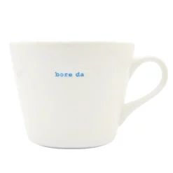 Keith Brymer Jones Keith Brymer Jones | Mugs & Cups^- Medium Mug - bore da (Welsh) - 350ml