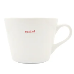 Keith Brymer Jones Keith Brymer Jones | Mugs & Cups^- Medium Mug - cariad (Welsh) - 350ml
